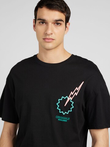 T-Shirt 'VIVID' JACK & JONES en noir