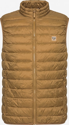 Carrera Jeans Weste in Gelb: Vorderseite