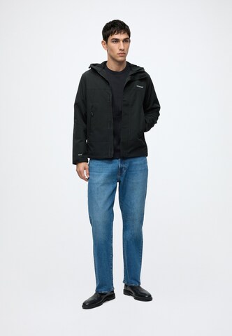 juoda JACK & JONES Demisezoninė striukė 'JCOCLUB'