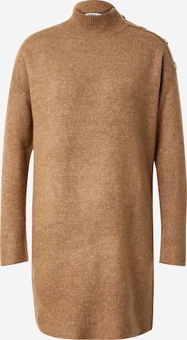 ONLY Úpletové šaty 'ONLALEXA' – hnědá: přední strana