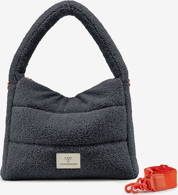 Borsa a spalla 'Unio Hobo' di Les Visionnaires in grigio: frontale