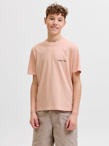 Jack & Jones Junior Shirts i orange: forside