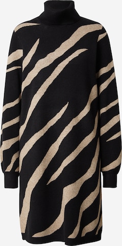 Robes en maille 'Ray' OBJECT en noir : devant
