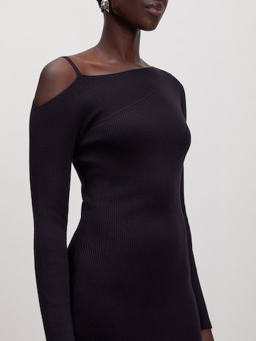 juoda EDITED Kokteilinė suknelė 'Bria Dress'