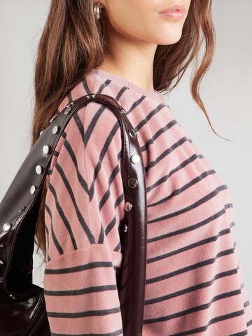 Herrlicher - Sweatshirt 'Smila' em rosa