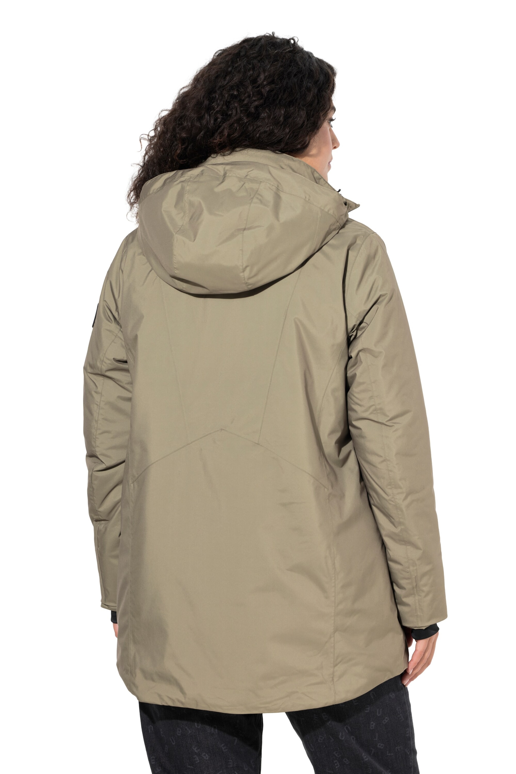 Ulla Popken Functionele jas in Bruin