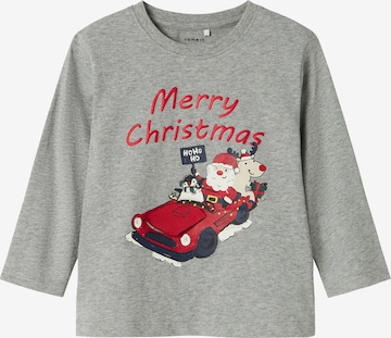 T-Shirt 'NMMREPOLA' NAME IT en gris : devant