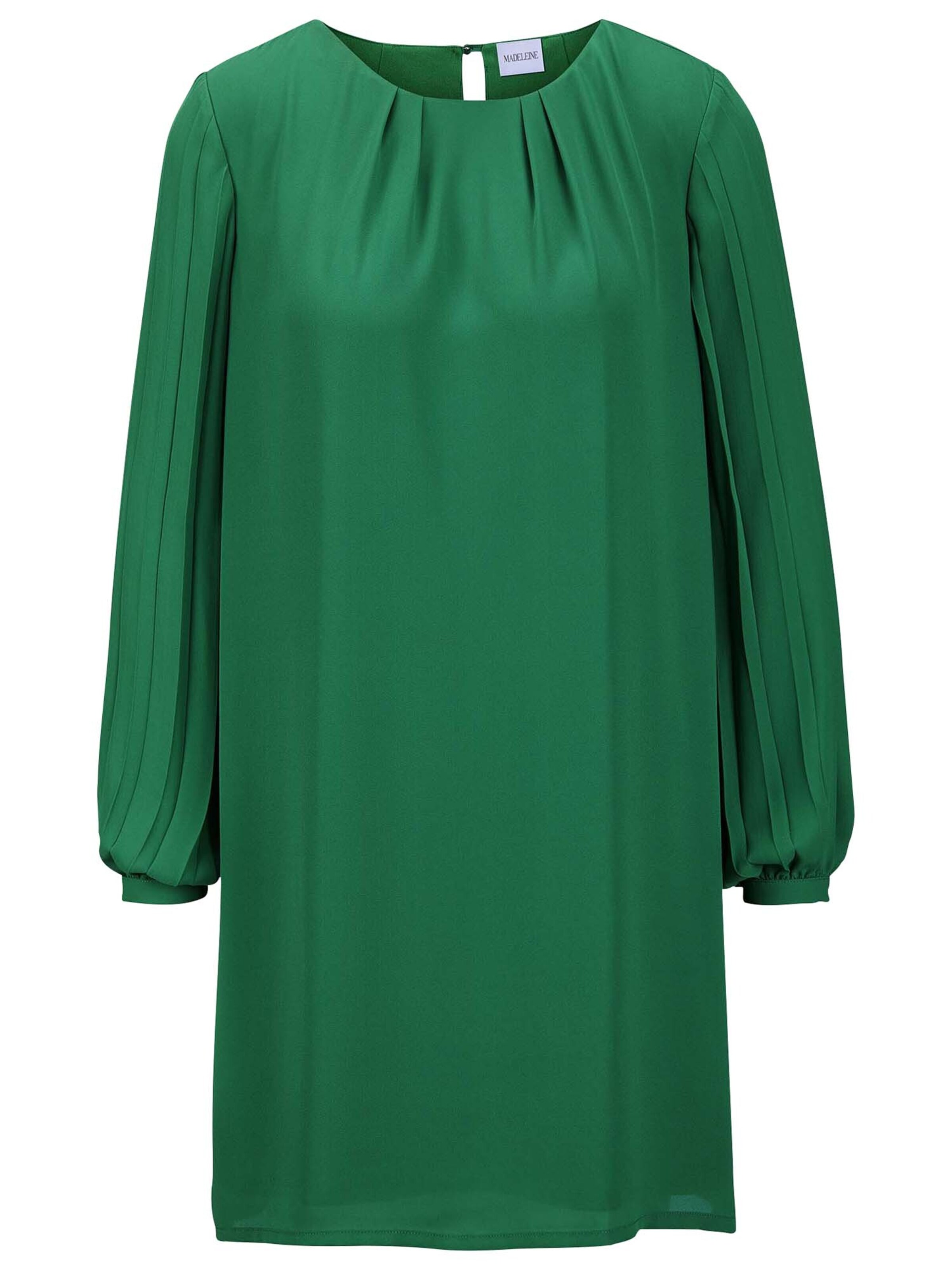 MADELEINE Jurk in Groen: voorkant