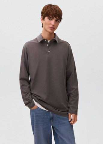 MANGO TEEN Shirt 'Guille' in Grey: front