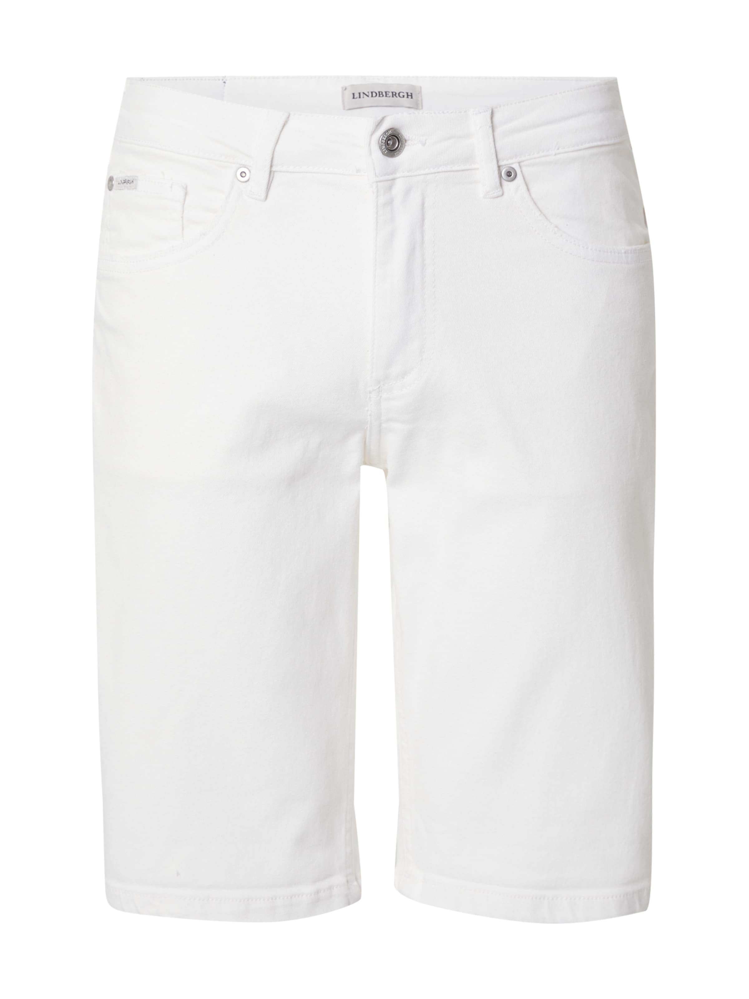 Lindbergh Regular Jeans in White: front