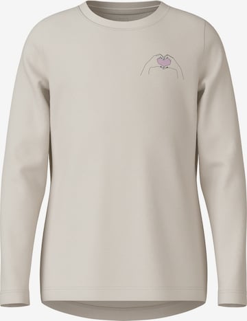 NAME IT Shirt 'NKFVIX' in Beige: voorkant