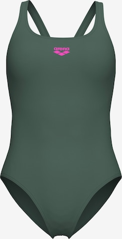 žalia ARENA Biustjė Maudymosi kostiumėlis 'DYNAMO': priekis