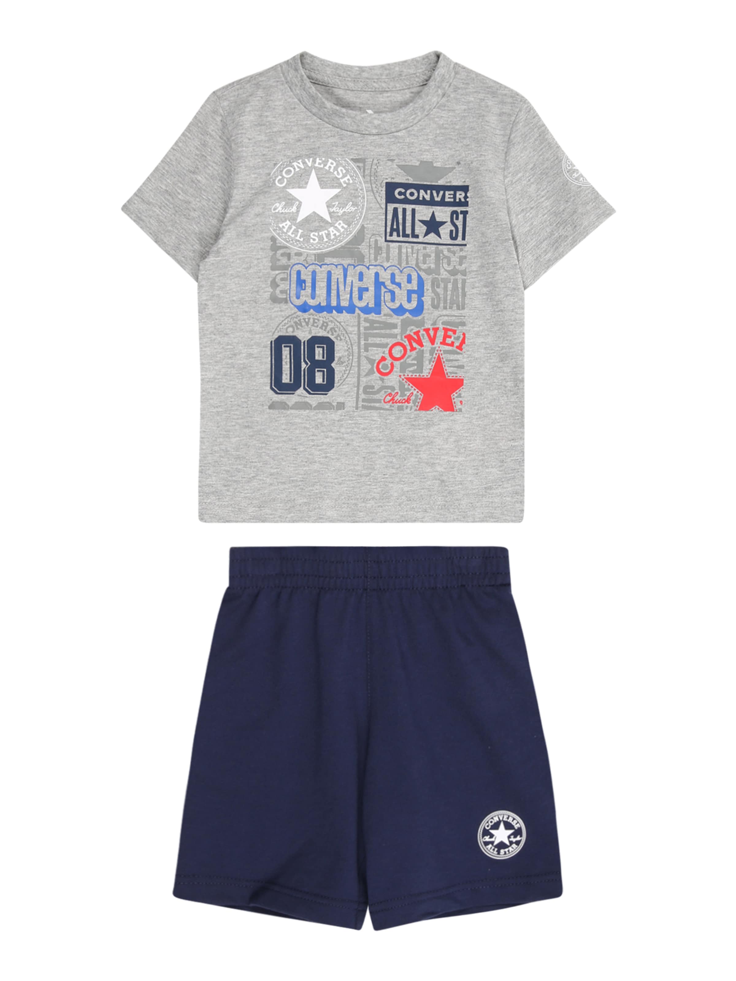 CONVERSE Комплект в синьо: отпред