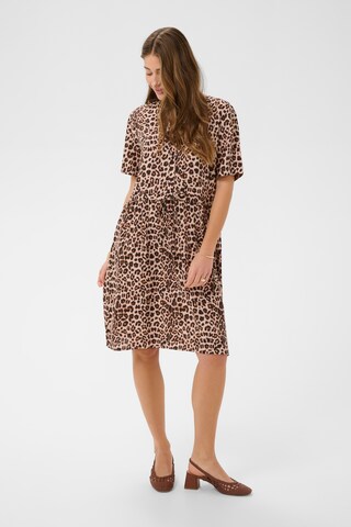 Cream Dress 'CRTiah' in Brown