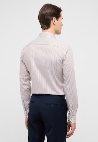 ETERNA Slim fit Zakelijk overhemd in Beige
