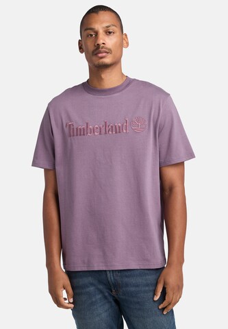 T-Shirt 'Hampthon' TIMBERLAND en violet : devant