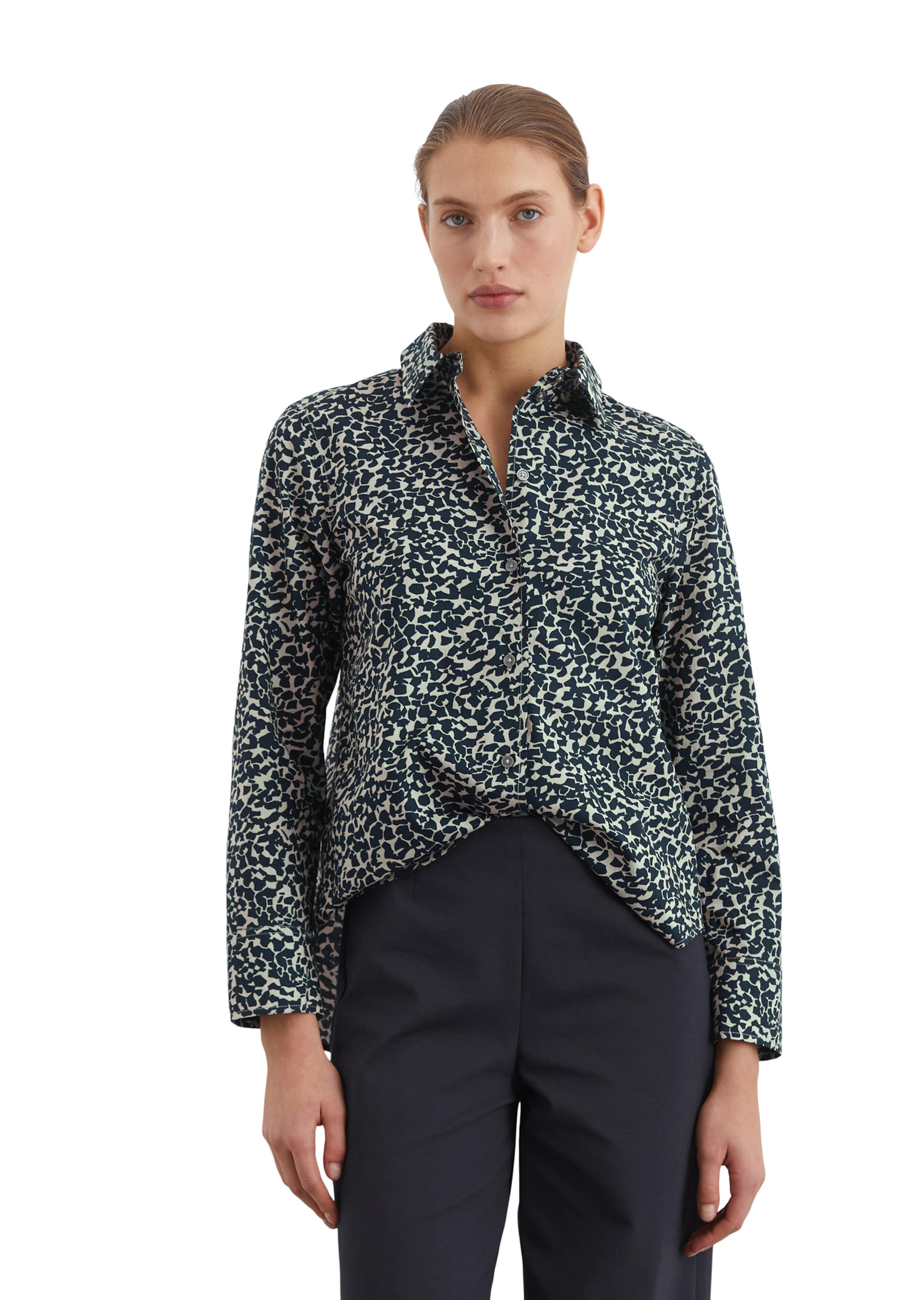 Marc O'Polo Блузка в Зеленый: спереди