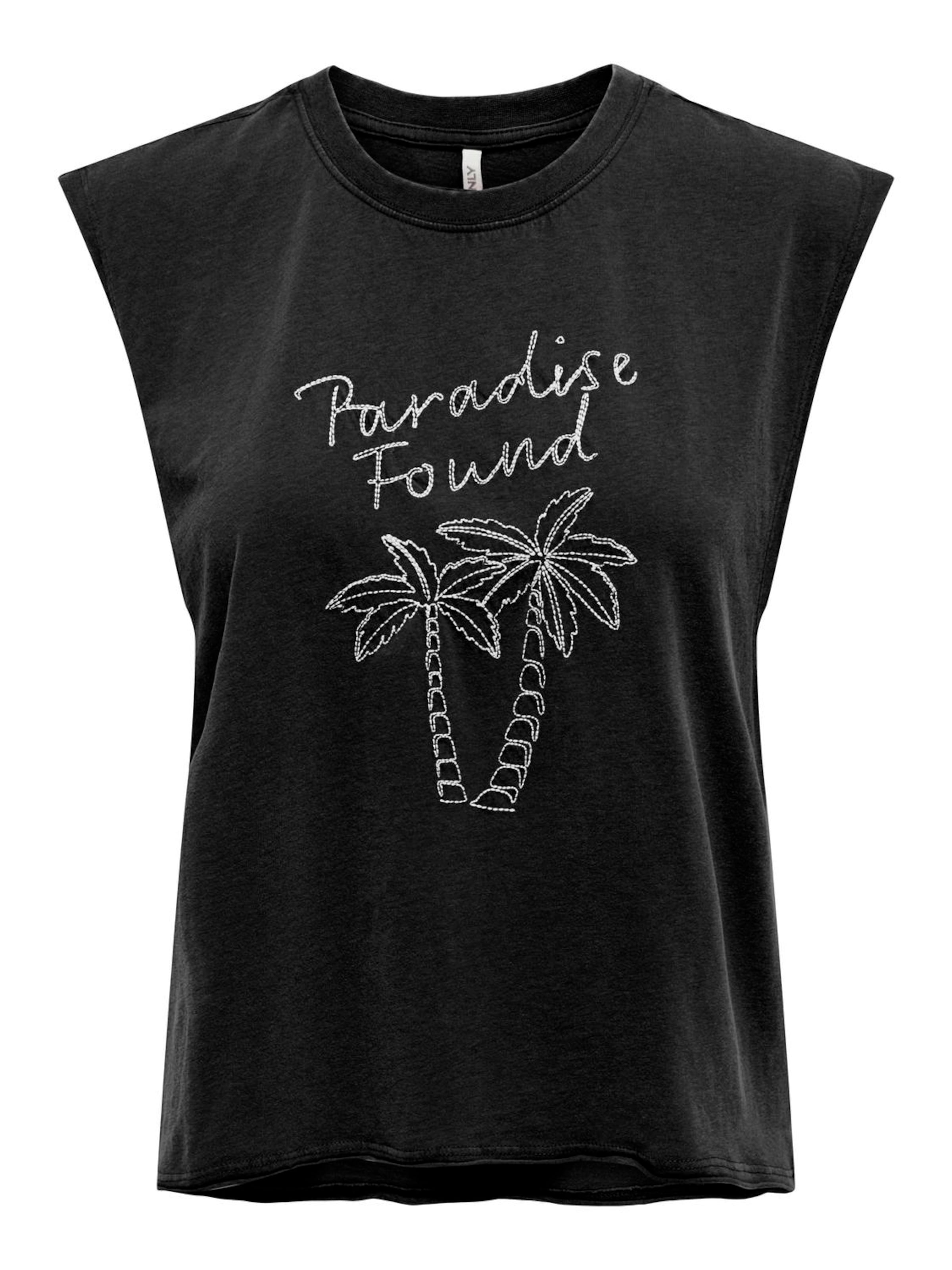 ONLY Póló - fekete: elől