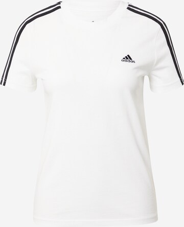 Maglietta 'Essentials' di ADIDAS SPORTSWEAR in bianco: frontale