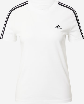 Maglia funzionale 'Essentials' di ADIDAS SPORTSWEAR in bianco: frontale