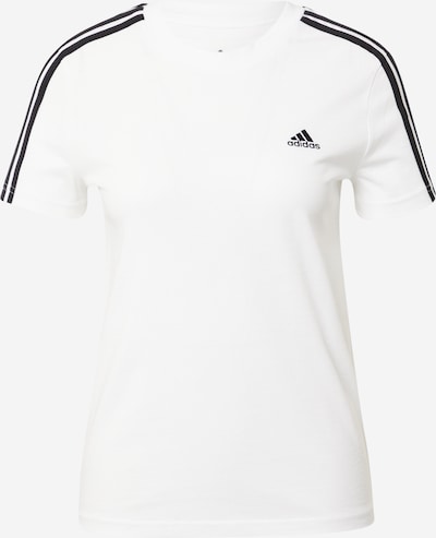 ADIDAS SPORTSWEAR Λειτουργικό μπλουζάκι 'Essentials' σε μαύρο / λευκό, Άποψη προϊόντος