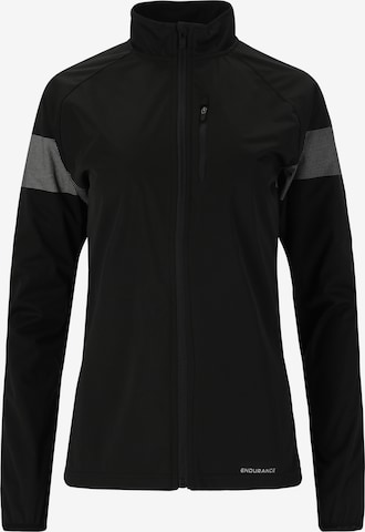 Veste de sport 'Belen' ENDURANCE en noir : devant