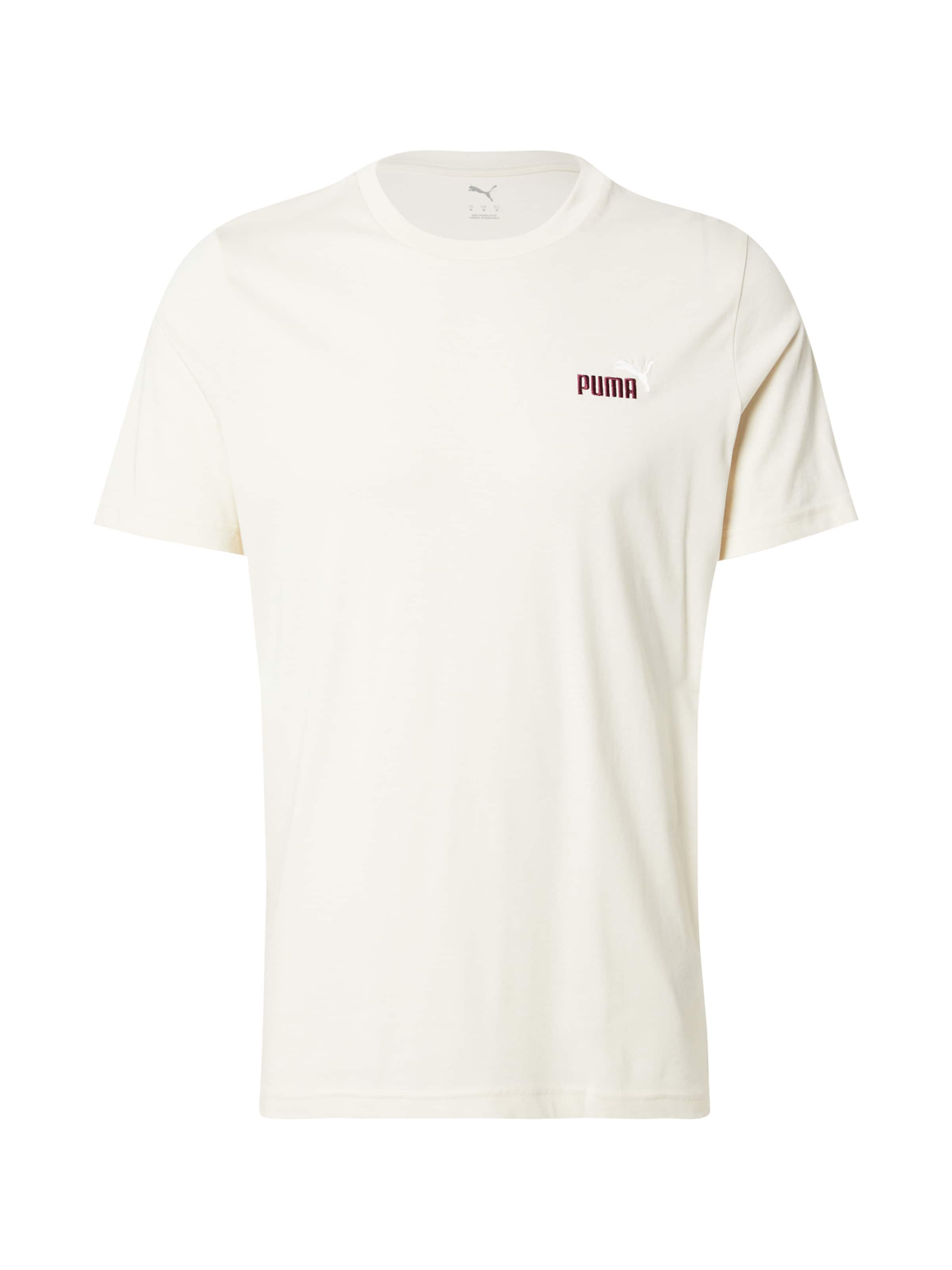 PUMA - Camiseta funcional 'ESS 2' en blanco: frente