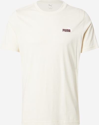 Sportiniai marškinėliai 'ESS 2' iš PUMA, spalva – karmino raudona / balta, Prekių apžvalga