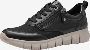 TAMARIS Sneakers laag in Zwart: voorkant