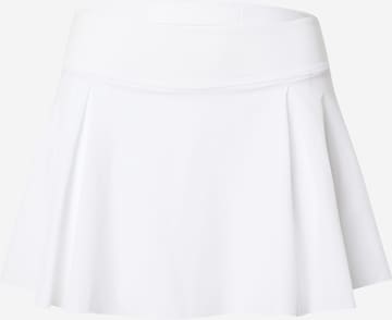 NIKE Athletic Skorts in White: front