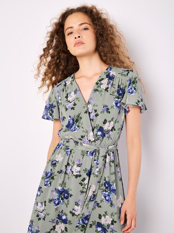 Apricot Jurk in Groen