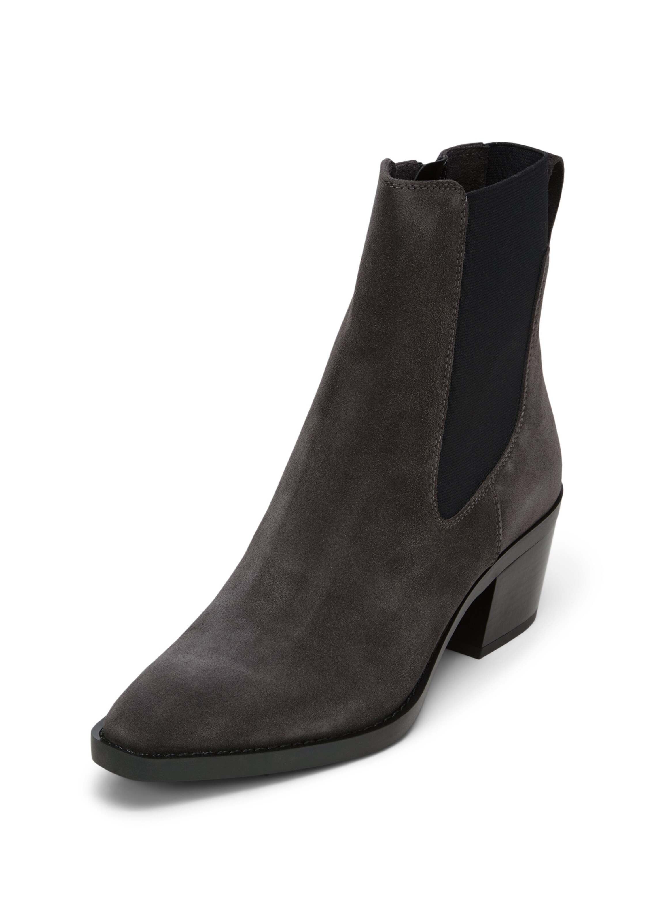 Marc O'Polo Stiefelette 'Luna' in Grau: Vorderseite