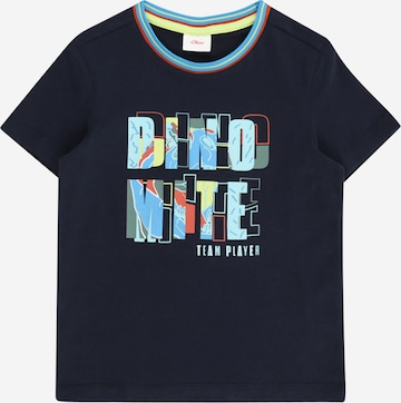 T-Shirt s.Oliver en bleu : devant