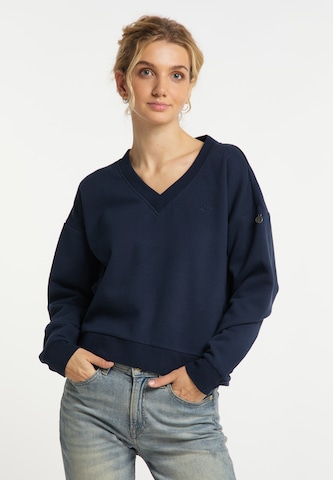 DreiMaster Vintage Sweatshirt in Blue: front