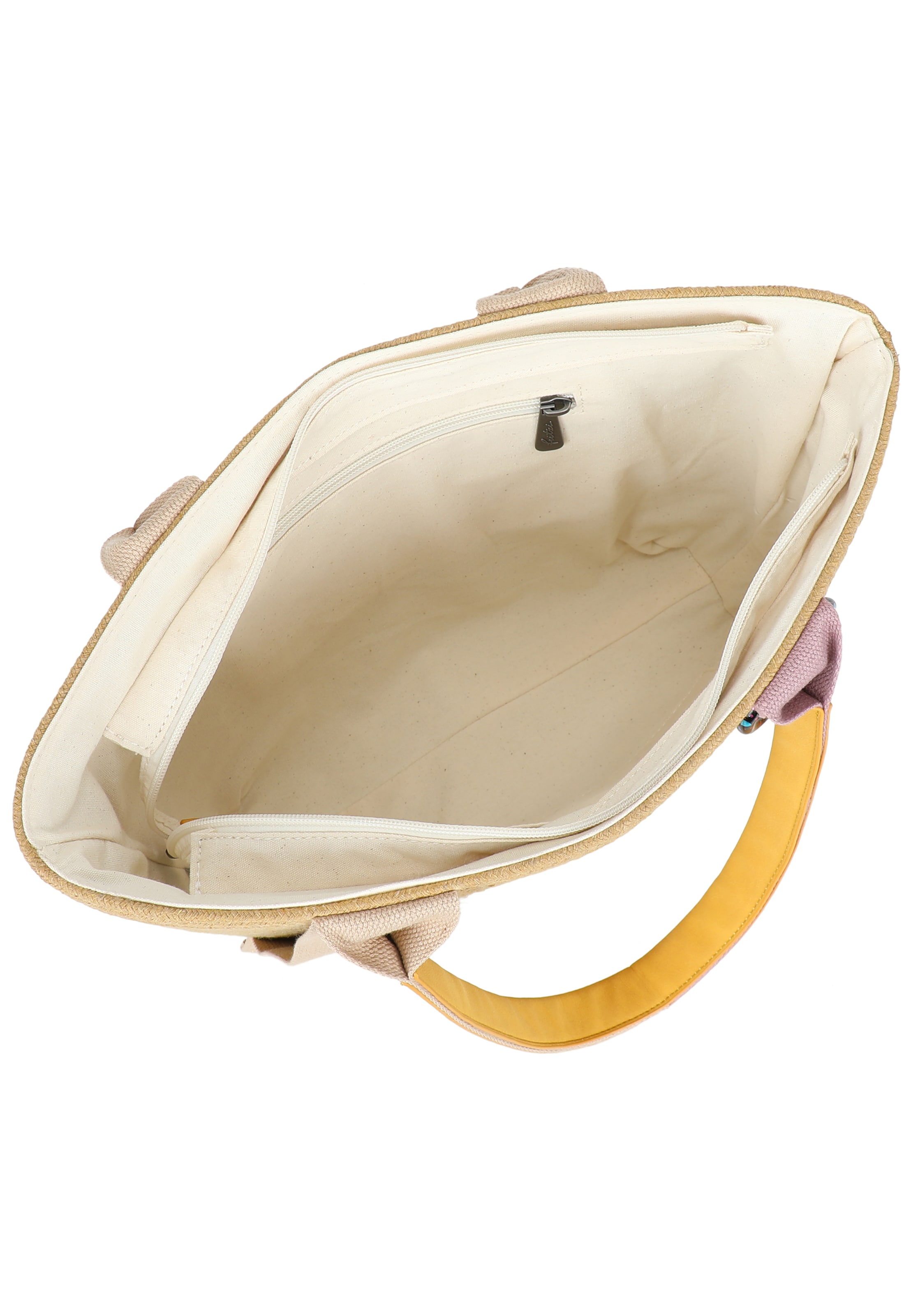 Fritzi aus Preußen Shopper 'Happy Summer' in Beige