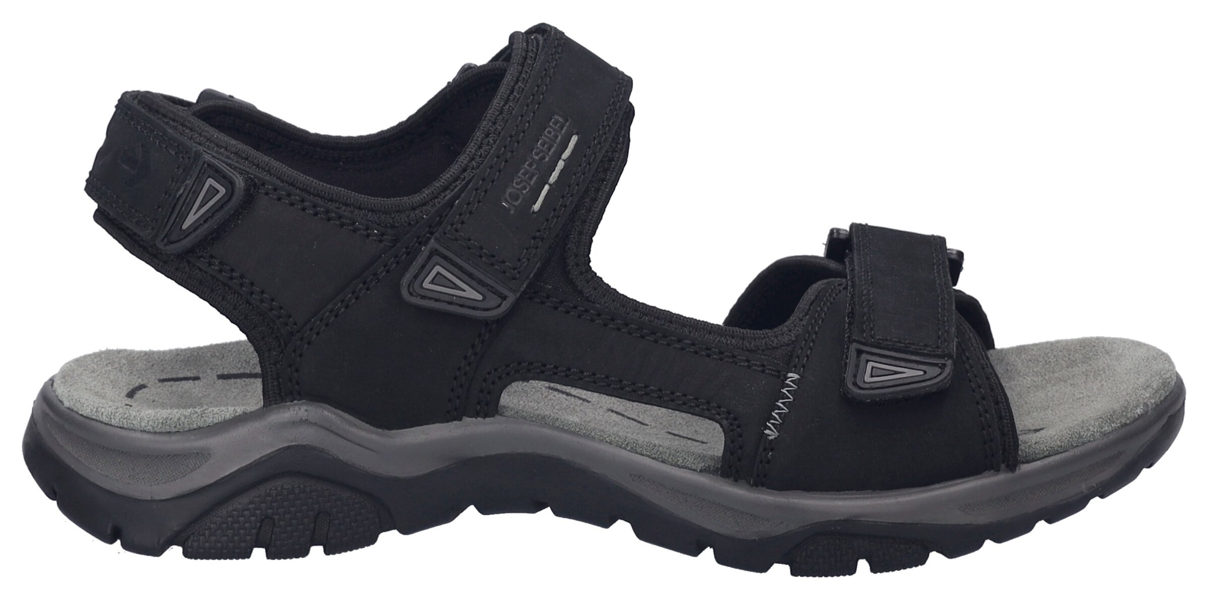 JOSEF SEIBEL Hiking Sandals in Black