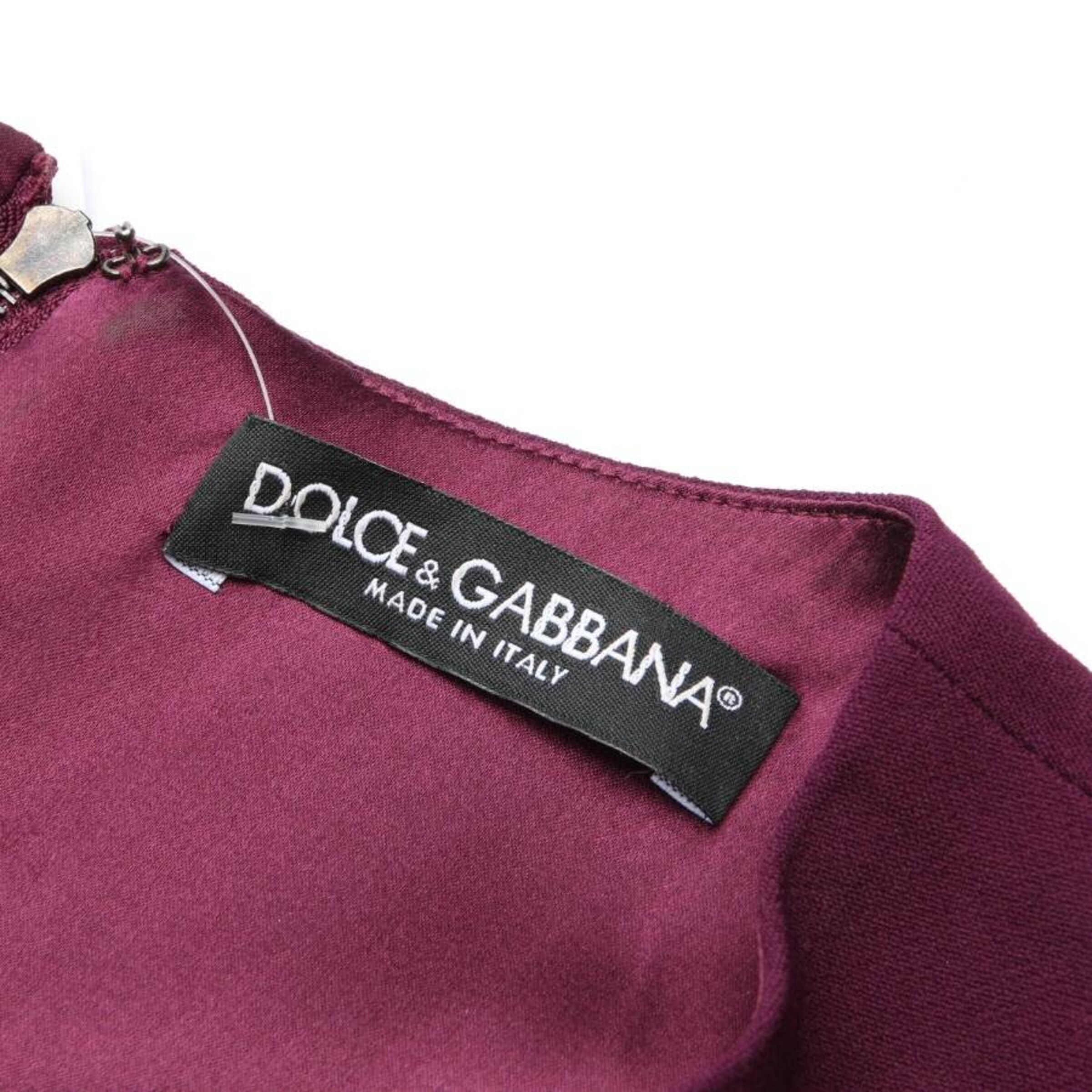 DOLCE & GABBANA Kleid XS in Lila