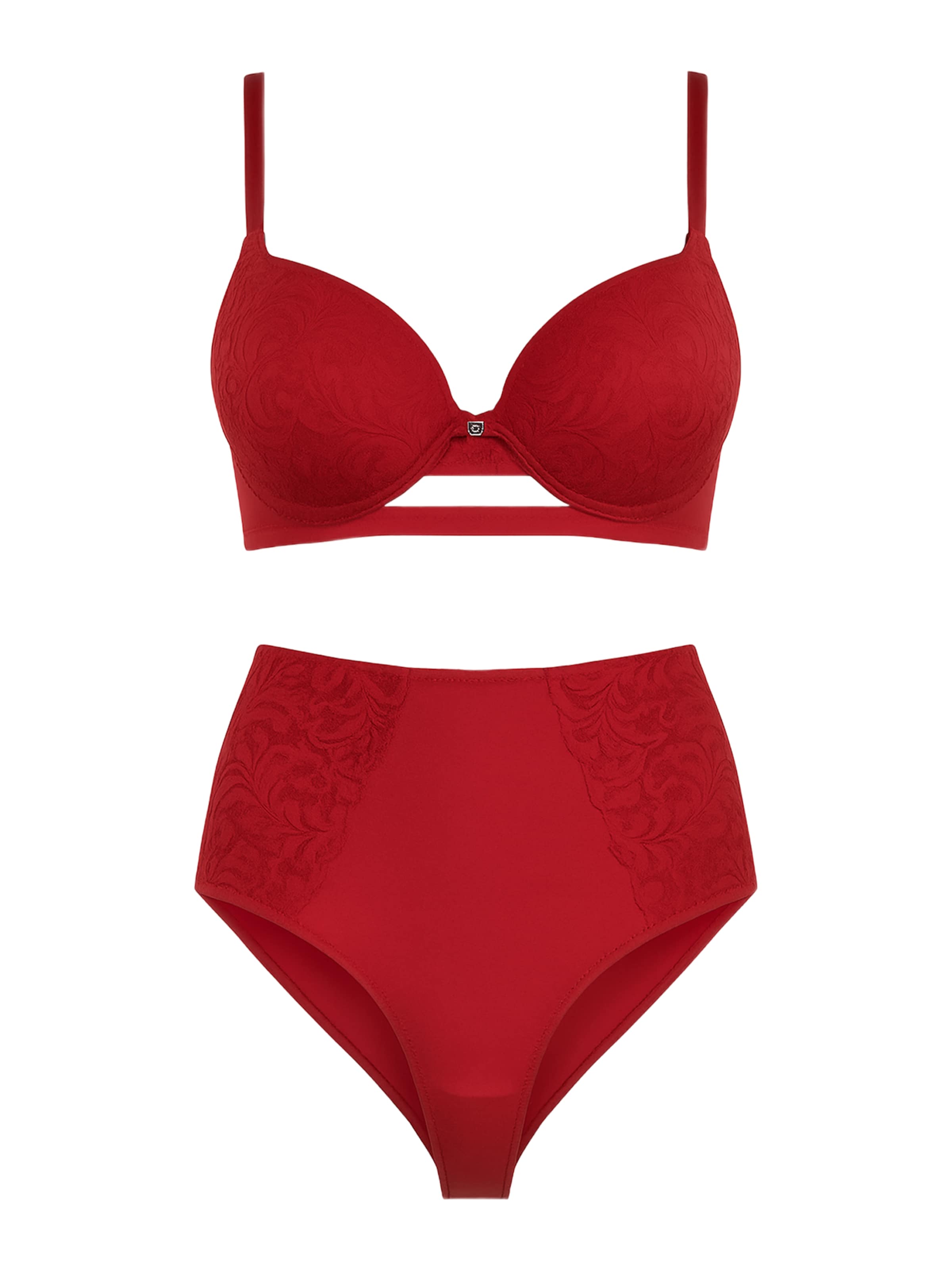 C&City T-shirt Underwear sets in Red: front