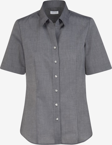 Camicia da donna 'Schwarze Rose' di SEIDENSTICKER in grigio: frontale