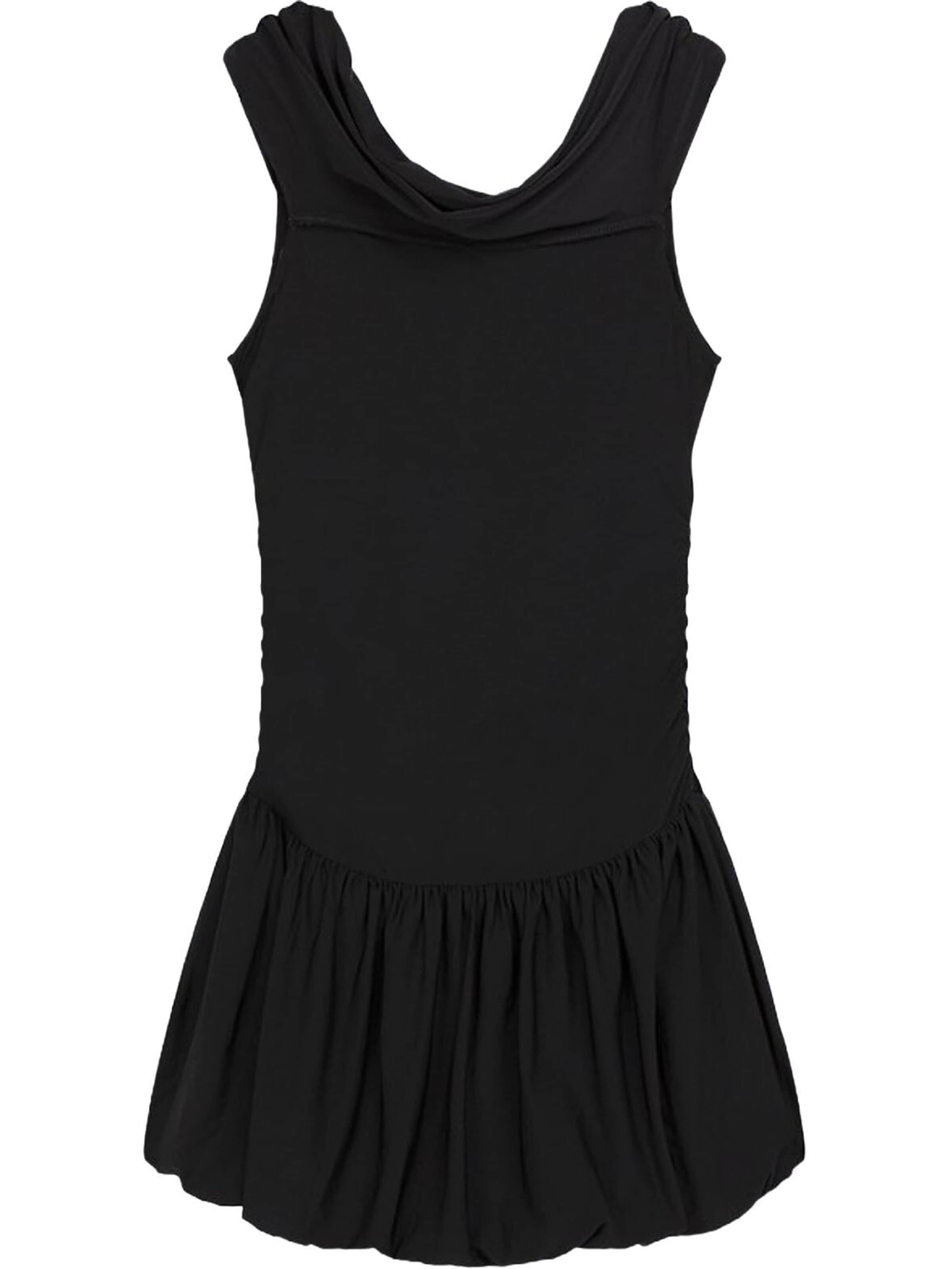 Robe 'Draped Neck Dress' LTB Jeans en noir