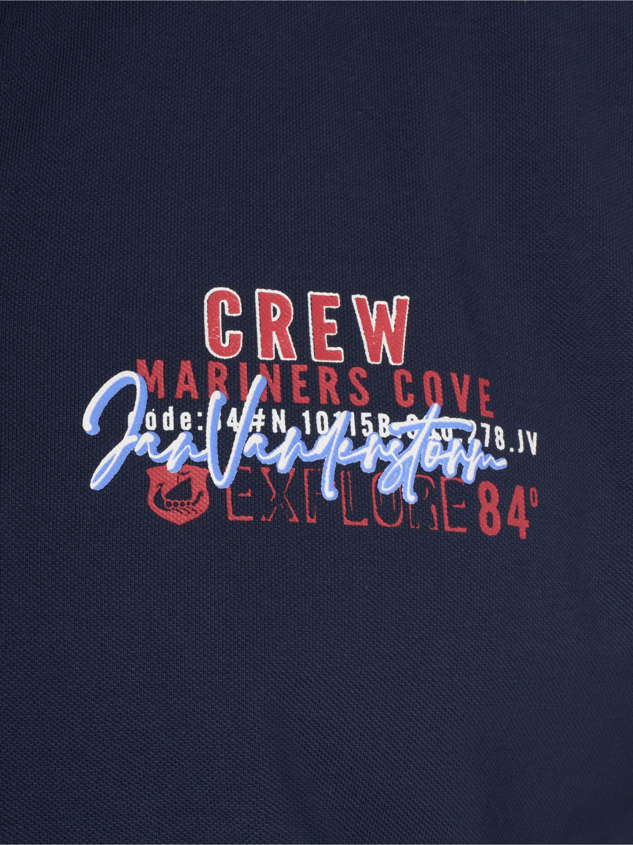 Jan Vanderstorm Doppelpack Poloshirt 'Teofil' in Blau