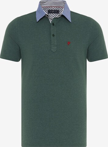 T-Shirt 'Arben' DENIM CULTURE en vert : devant