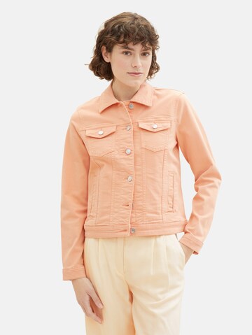 TOM TAILOR Between-Season Jacket in Orange: front