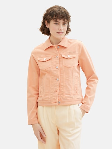 TOM TAILOR - Chaqueta de entretiempo en naranja: frente