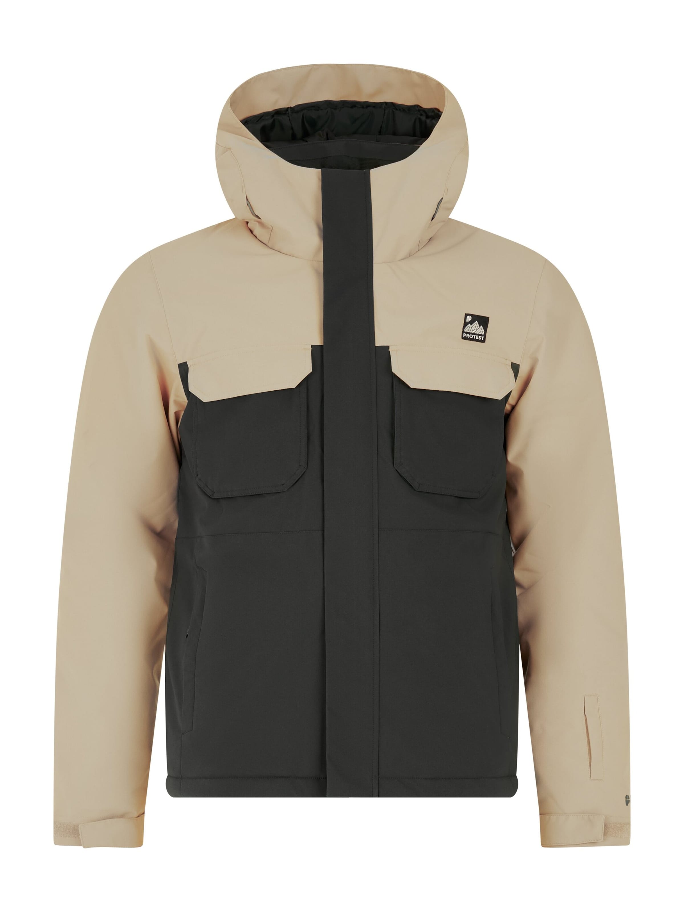 PROTEST Sportjacke 'PRTKajo'‌‌‌‌‌‌‌‌‌‌ in Braun: Vorderseite