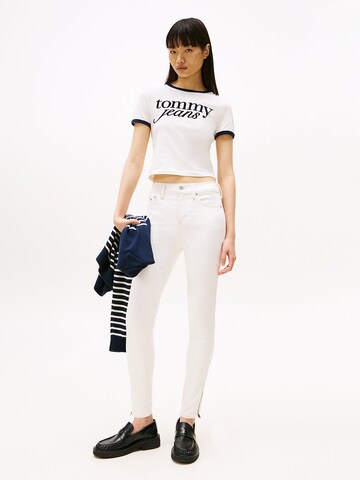 Tommy Jeans Skinny Jeans 'Nora' in White