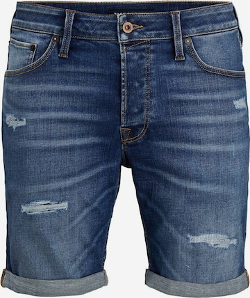 Regular Jeans 'Rick' de la Jack & Jones Junior pe albastru: față