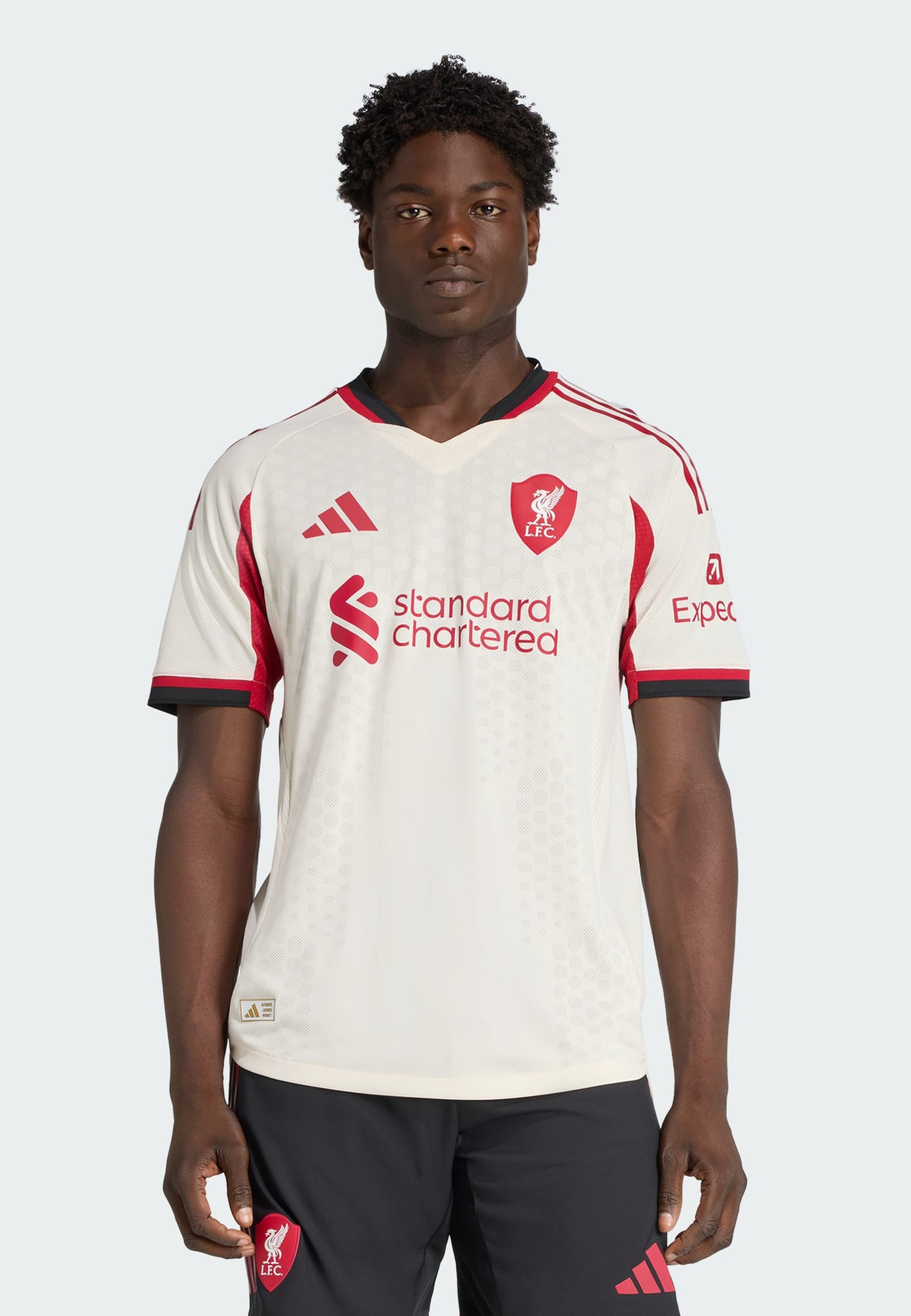ADIDAS PERFORMANCE Jersey 'Liverpool FC 25/26' in Off White