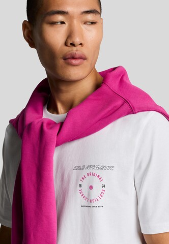 T-Shirt 'Lyle Athletic' Lyle & Scott en blanc