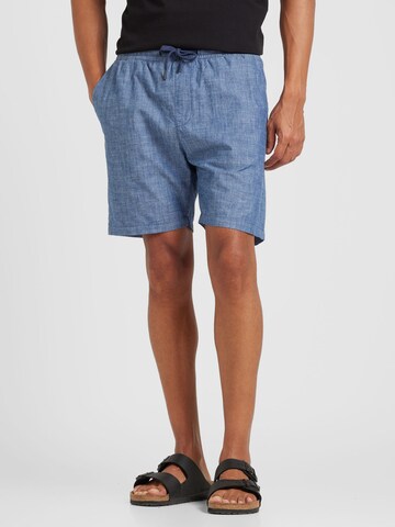 QS - regular Pantalón en azul: frente